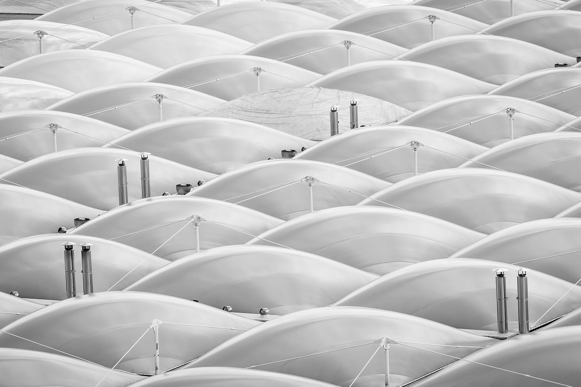 Eden Project in Cornwall etfe